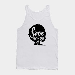 black Love Tank Top